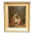 19th Century French Oil on Board After Chardin in Original Giltwood Frame For Sale