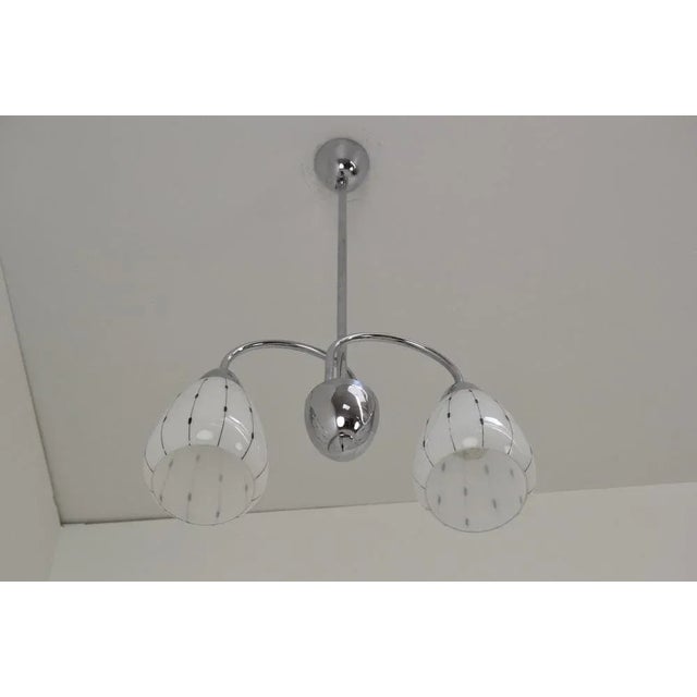 Mid-Century Chandelier, 1960s For Sale - Image 12 of 14