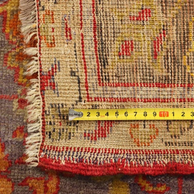 Vintage Turkish Kaisery Rug For Sale - Image 9 of 10