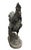 Metal Vintage French Country Style Cast Iron Rooster Garden Statue For Sale - Image 7 of 12
