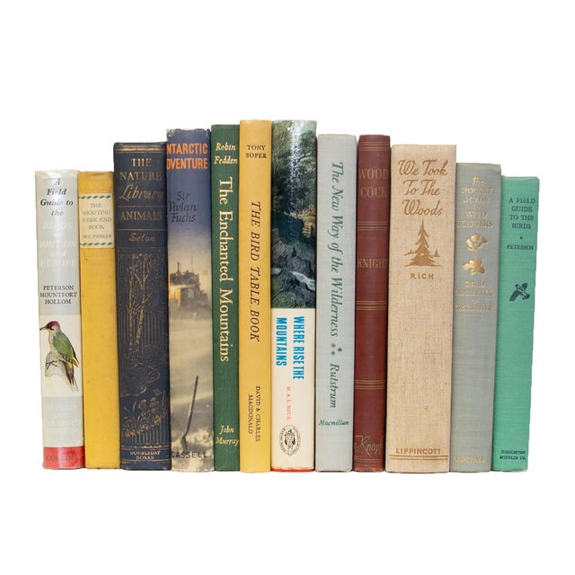 Mid-Century Modern Decorative Books - Vintage Outdoor Book Bundle - 1 Foot of Subject Books For Sale - Image 3 of 4