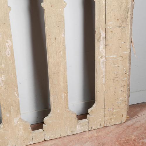 Wood Balustrade Railing in Wood For Sale - Image 7 of 9