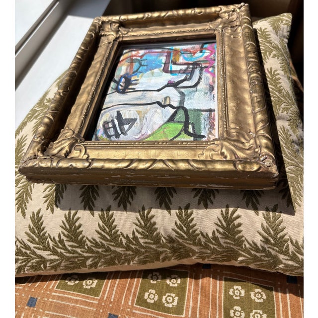 Contemporary Craig Greene Original Painting “When I’m With You” in Antique French Frame For Sale - Image 11 of 11