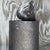 Vintage Brutalist Sculptural Black Studio Pottery Vase For Sale - Image 9 of 13