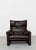 Set of Leather Maralunga Lounge Chair and Ottoman by Vico Magistretti for Cassina, 1980s For Sale - Image 12 of 18