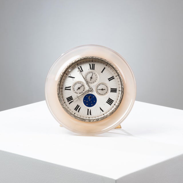 Vintage Table Clock by Boucheron, 1890s For Sale - Image 6 of 6