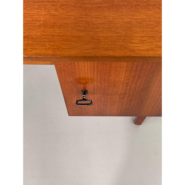 Brown Scandinavian Desk, 1950s For Sale - Image 8 of 18
