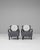 Art Deco 1940s Czech Art Deco Upholstered Armchairs With Round Pillows - A Pair For Sale - Image 3 of 18