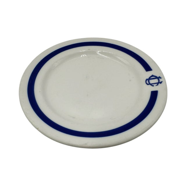 Mid 20th Century Vintage the University Club Nyc Plate Ceramic, New York For Sale - Image 5 of 12
