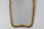 1950s Louis XV Small Green and Cream Gilt Mirror, Italy, 1950s For Sale - Image 5 of 11