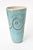 This vintage lovely raku craquelled ceramic vase has outlines of a nude figure. The colors are beautiful with tones of...