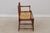 1980s Country French Rush Seat Bench For Sale - Image 5 of 15