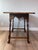 Late 20th Century D. R. Dimes Tiger Maple Tavern Side Table For Sale - Image 5 of 11