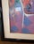 Contemporary Vintage Framed Isaac Maimon Corner Cafe Figurative Lithograph Art For Sale - Image 3 of 16