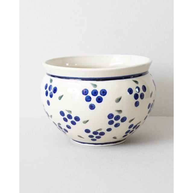 Polish Ceramic Pots from Boleslawiec, 1970s, Set of 2 For Sale - Image 4 of 7