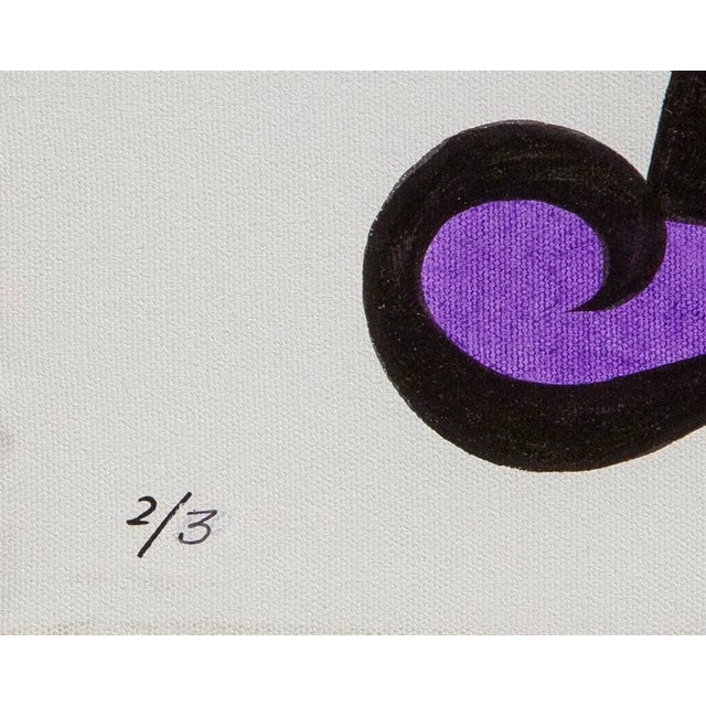 Music II Erik Freyman Year: circa 2000 Size: 30 in. x 24 in. Acrylic and airbrush on canvas, signed and titled An art deco...