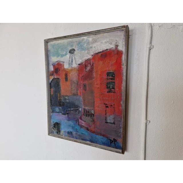 Rutenberg, 1960s, Oil on Canvas For Sale - Image 3 of 4