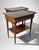 Wood Mid-Century Modern Pair of Italian Wooden Nightstands With Black Glass Tops For Sale - Image 7 of 18