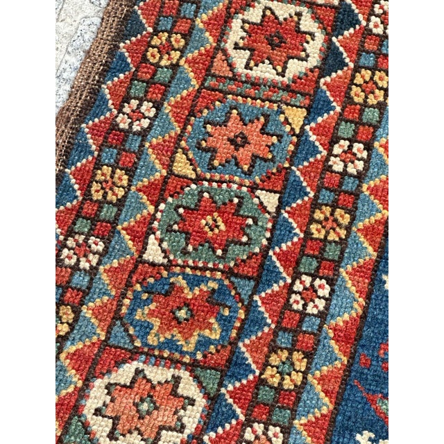 Antique Tribal Kurdish Rug, 1890s For Sale - Image 6 of 18