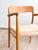 Set of Mid-Century Modern Danish Model 56 Armrest Chairs in Oak by Niels O. Møller for JL Mollers Møbelfabrik, 1950 For Sale - Image 16 of 18