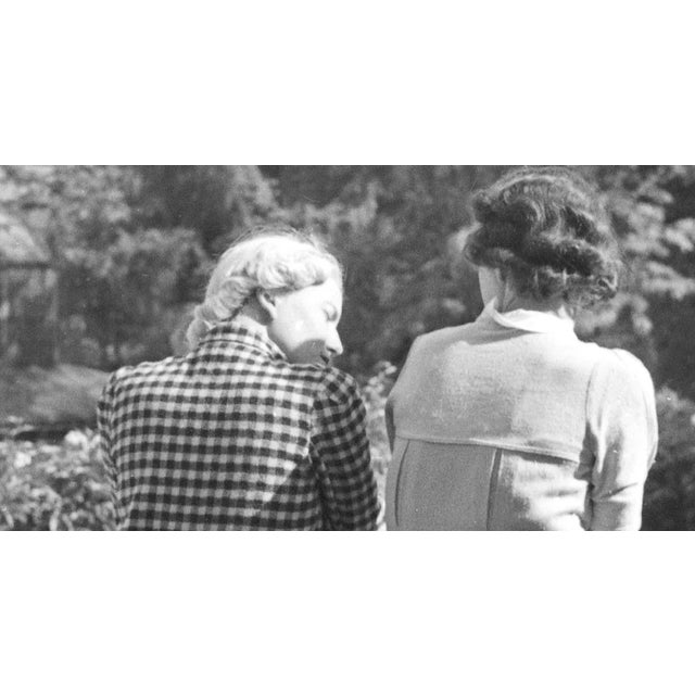 Traditional Women at Fountain Wilhelma Gardens, Stuttgart Germany, 1935 For Sale - Image 3 of 5