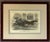 Antique Currier & Ives framed print entitled “ The Parson’s Colt “. In beautiful matte and wood frame.