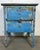 Industrial Blue Iron Chest of Drawers, 1950s For Sale - Image 9 of 18