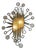 Wall Lamp in Iron and Glass from Poliarte, Italy, 1960s For Sale