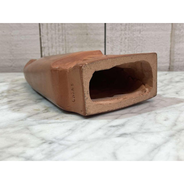 Ceramic 20th Century Terracotta Notre Dame du Sauveur Virgin and Child from Rey For Sale - Image 7 of 9