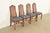 Baker Furniture Company Baker Furniture Style French Provincial Louis XV Carved Walnut and Cane Back Dining Chairs, Set of Four For Sale - Image 4 of 13