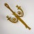 Large Bronze Wall Candle Sconce, France, 1950s For Sale - Image 18 of 18