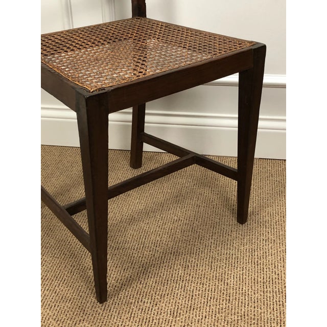 1920 Art Deco Brazilian Rosewood Side Chairs from France - a Pair For Sale - Image 10 of 13