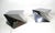 1970's Chromed Origami Styled Angled Side Tables For Sale - Image 11 of 12