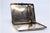 Metal Silver Cigarette Case with Floral Motifs Engraved on Both Sides and Hinged Lid For Sale - Image 7 of 10