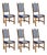 Vintage Danish Oak Dining Chairs by Henning Kjærnulf for Nyrup Furniture Factory, 1960s, Set of 6 For Sale