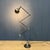 1950s Polished Five-Arm Floor Lamp with Black Brand Plate from Jieldé, 1950s For Sale - Image 5 of 18