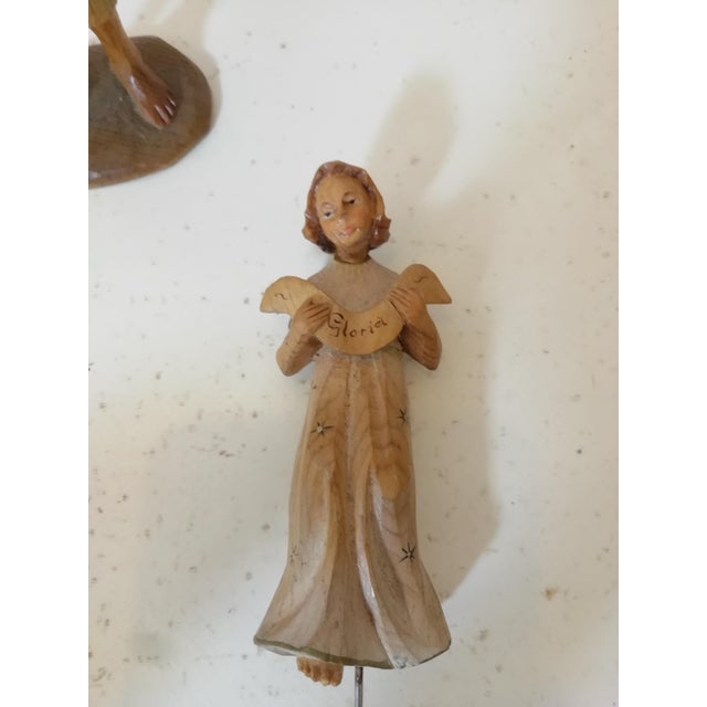 Wooden Nativity Scene by Karl Kuolt for Anri Val Gardena, Italy, 1950s, Set of 17, Set of 17 For Sale - Image 18 of 18