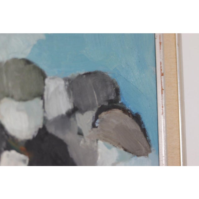 Stig Wernheden, Abstract, 1960s, Oil on Panel, Framed For Sale - Image 13 of 18