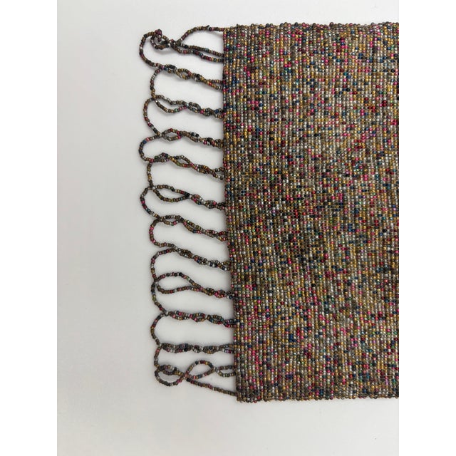 Mid 20th Century Mid 20th Century Purple Multicolor Purse For Sale - Image 5 of 7