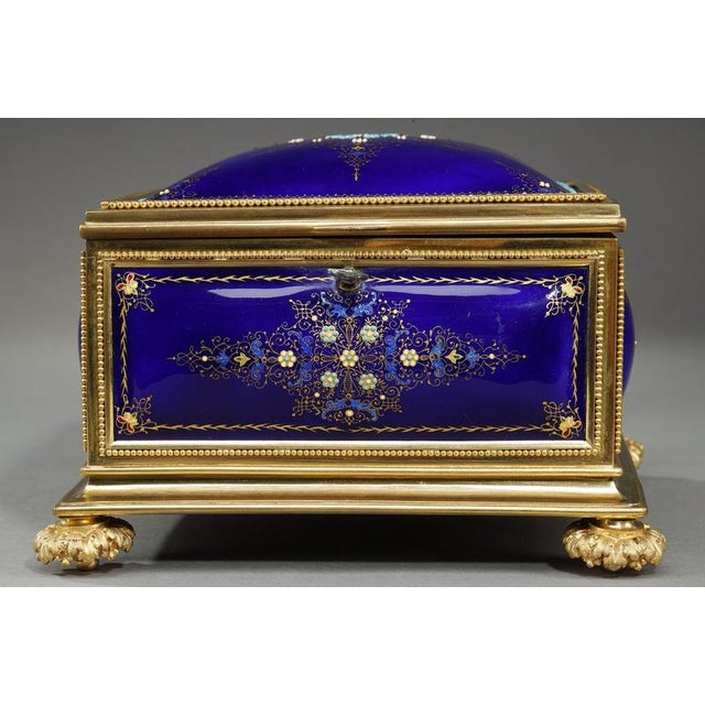 Napoleon III Enamel Box, Bresse, 1860 For Sale - Image 6 of 18