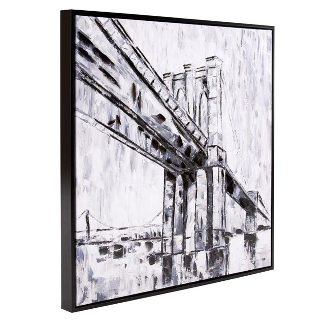 The Brooklyn Bridge Black & White Painting Architecture has long been a source of artistic expression and inspiration....