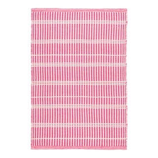 Dash & Albert by Annie Selke Marlo Fuchsia Indoor/Outdoor Rug, 2' x 3' For Sale