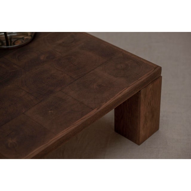 Vintage Brutalist Checker Coffee Table, 1970s For Sale - Image 9 of 13