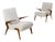 P71 Armchairs by Osvaldo Borsani for Tecno, 1950s, Set of 2 For Sale