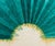 Joseph Lawrence Gardella Green Fan Mixed Media For Sale - Image 4 of 8