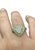 This beautiful engagement ring crafted by Oscar Heyman boasts one heart brilliant cut diamond weighing 3.15 carats with J...