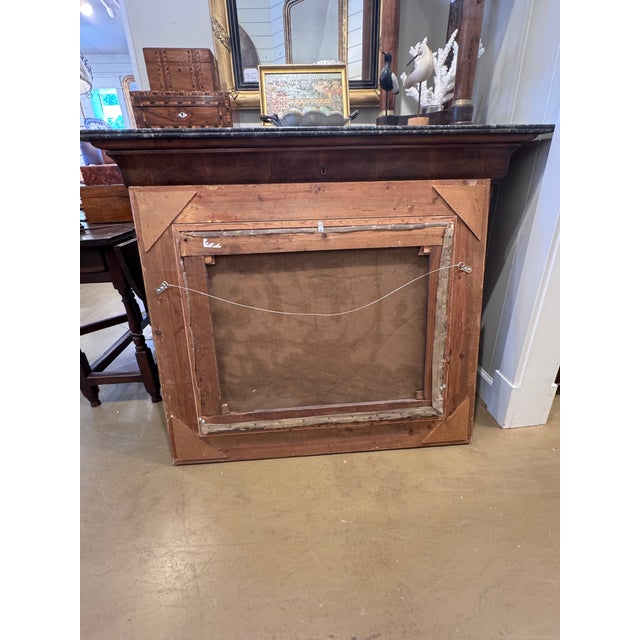 Textile Early 20th Century Oil - Sailing Into the Harbour For Sale - Image 7 of 10