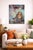 Textile “Dreaming", Figurative Original Oil Paintings, Statement Piece, One-of-a-Kind For Sale - Image 7 of 14