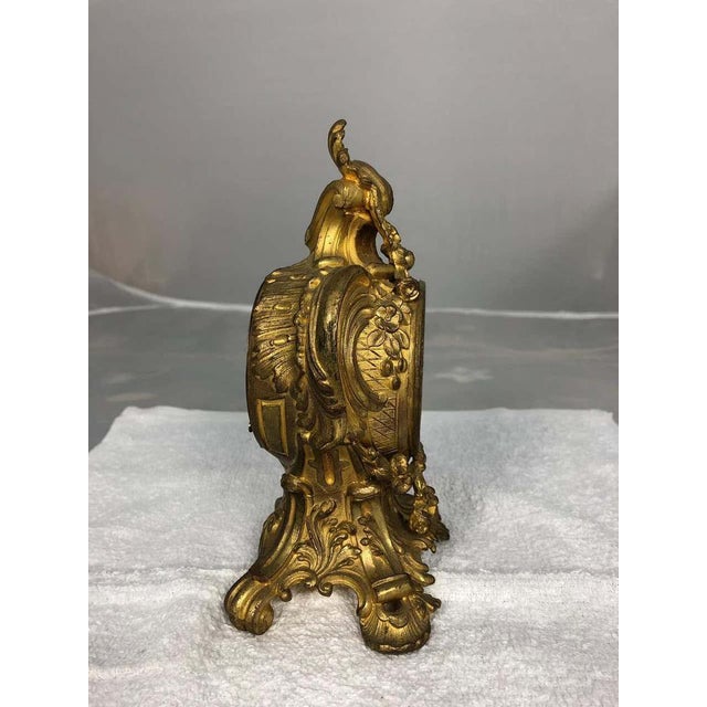 Louis XVI Style Mantel Clock, Late 19th Century For Sale - Image 5 of 13