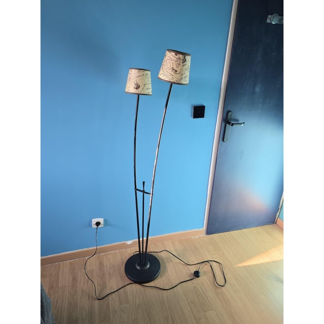 Two-Light Floor Lamp, 1950 For Sale - Image 17 of 18